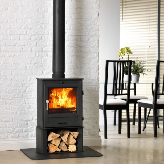 Fireline Freestanding 5KW Wide