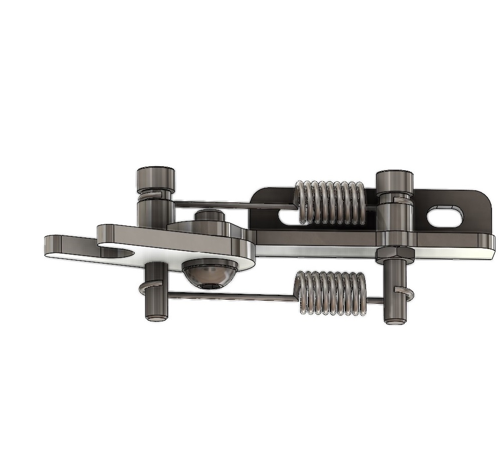 PV Top Door latch fork & spring - C&J Trade